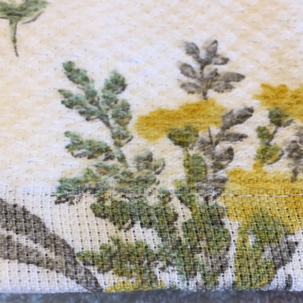 Spring Wild Flowers Farmhouse Kitchen Towels Set of 2 Aurora Studio NWT cotton - Picture 6 of 16